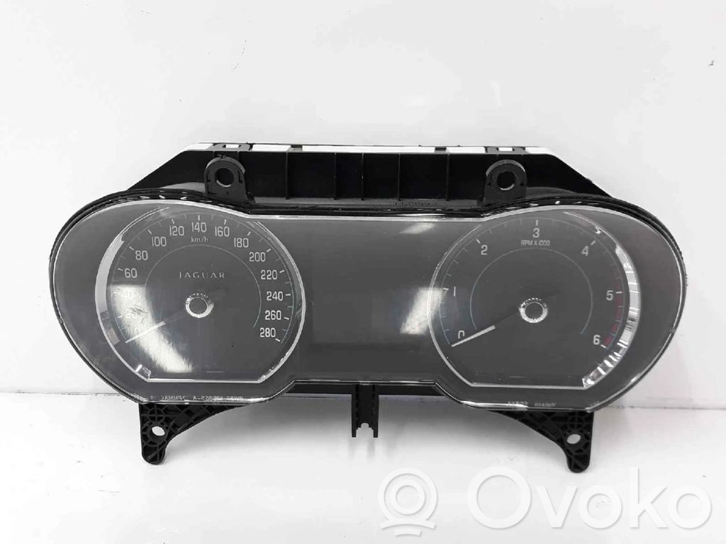 Jaguar XF X250 Vitezometru (grup de instrumente) 