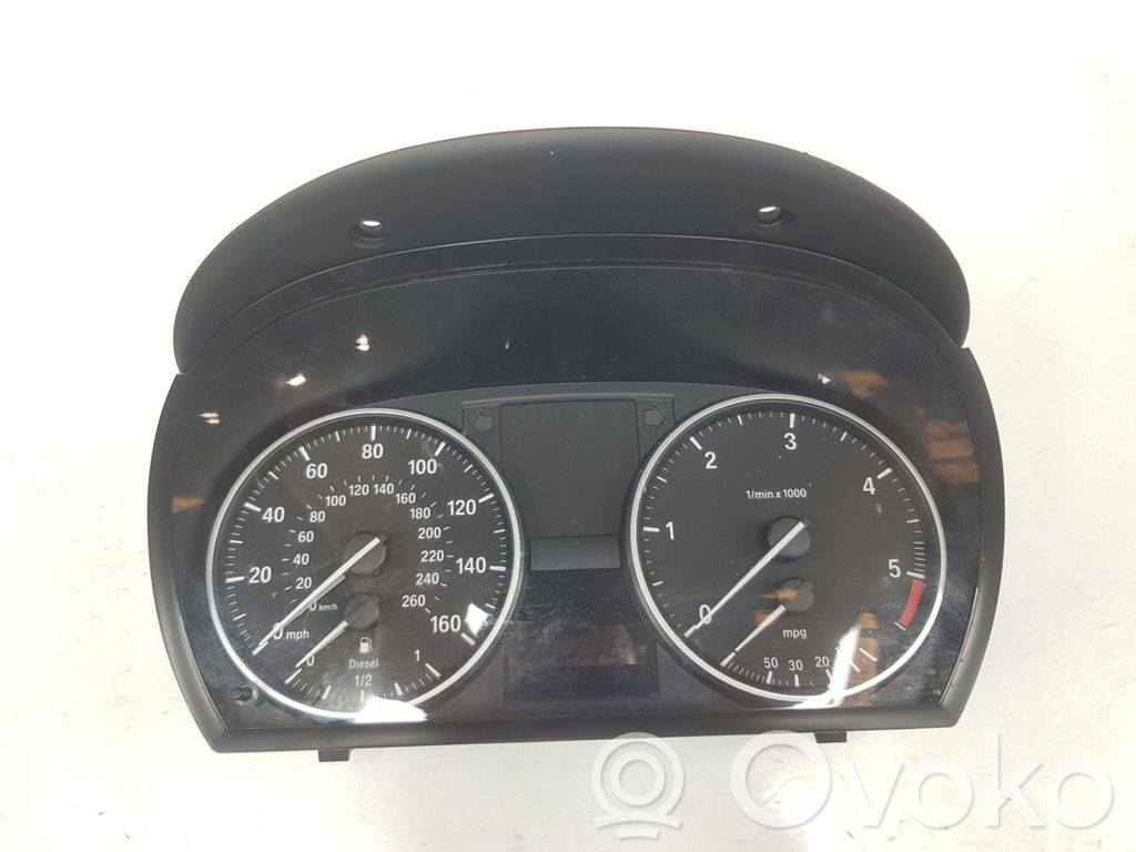 BMW 3 E90 E91 Speedometer (instrument cluster) 