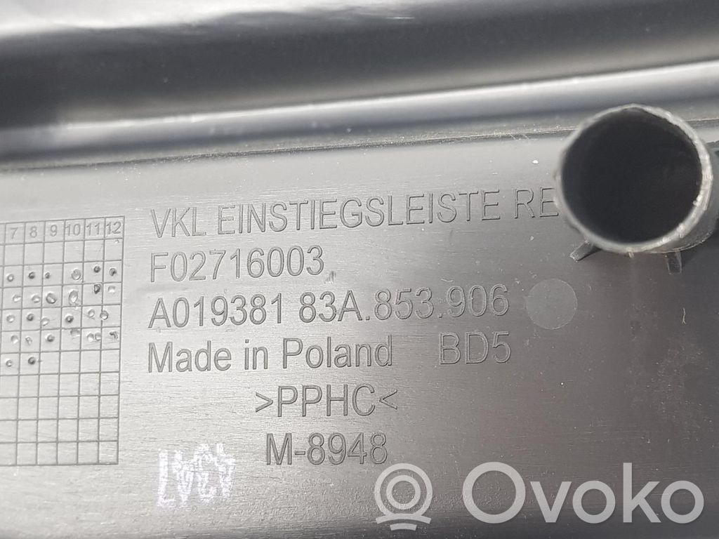 Audi Q3 F3 Alte piese de interior 
