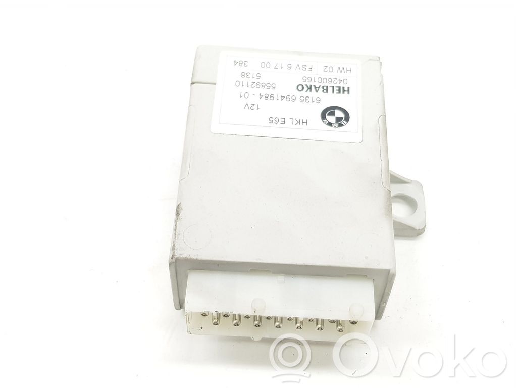 BMW 7 E65 E66 Autres unités de commande / modules 