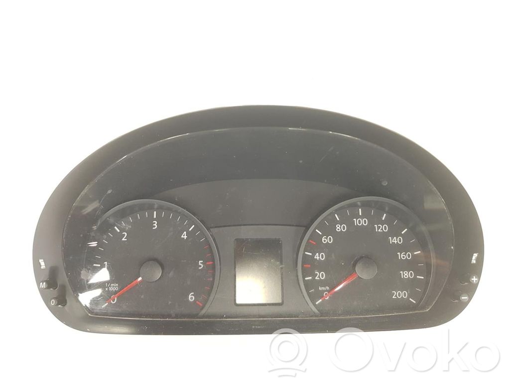 Volkswagen Crafter Vitezometru (grup de instrumente) 