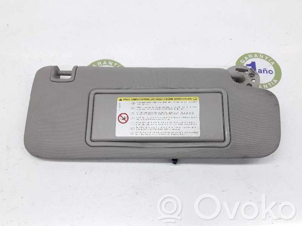 Opel Astra J Sun visor 