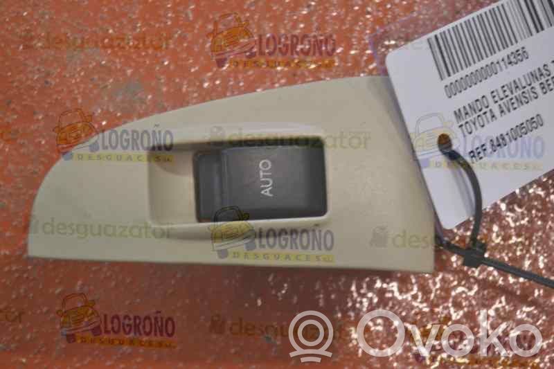Toyota Avensis T250 Interruttore di controllo dell’alzacristalli elettrico