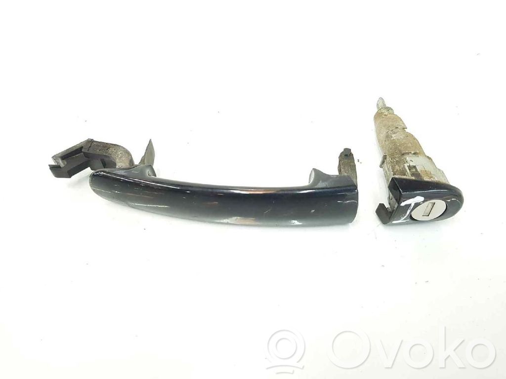 Manecilla externa puerta delantera   3B0837207G,3B0837207GGRU