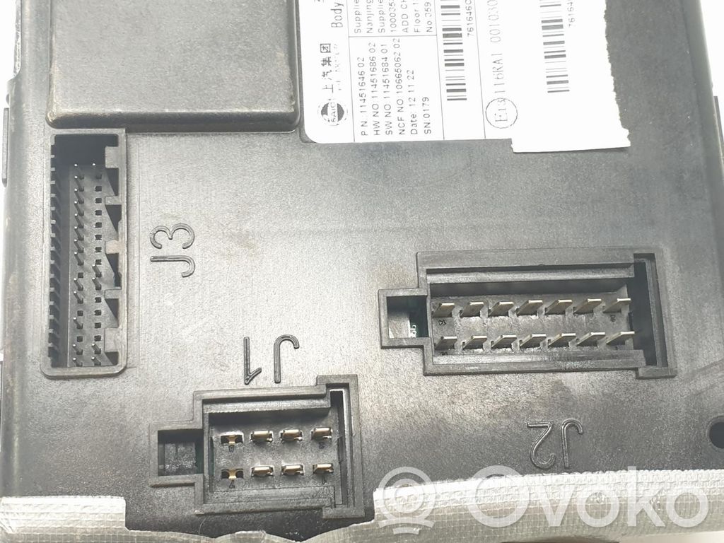 MG ZS Autres unités de commande / modules 