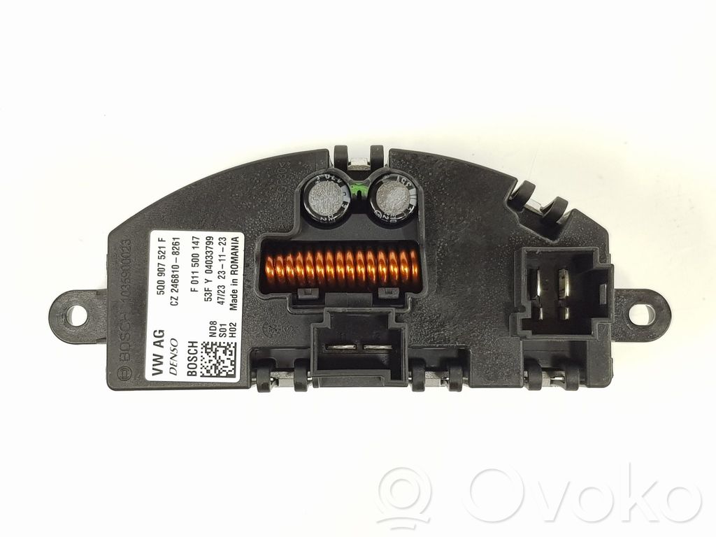 Motor aerotermă/rezistor ventilator   5Q0907521F,5Q0907521F