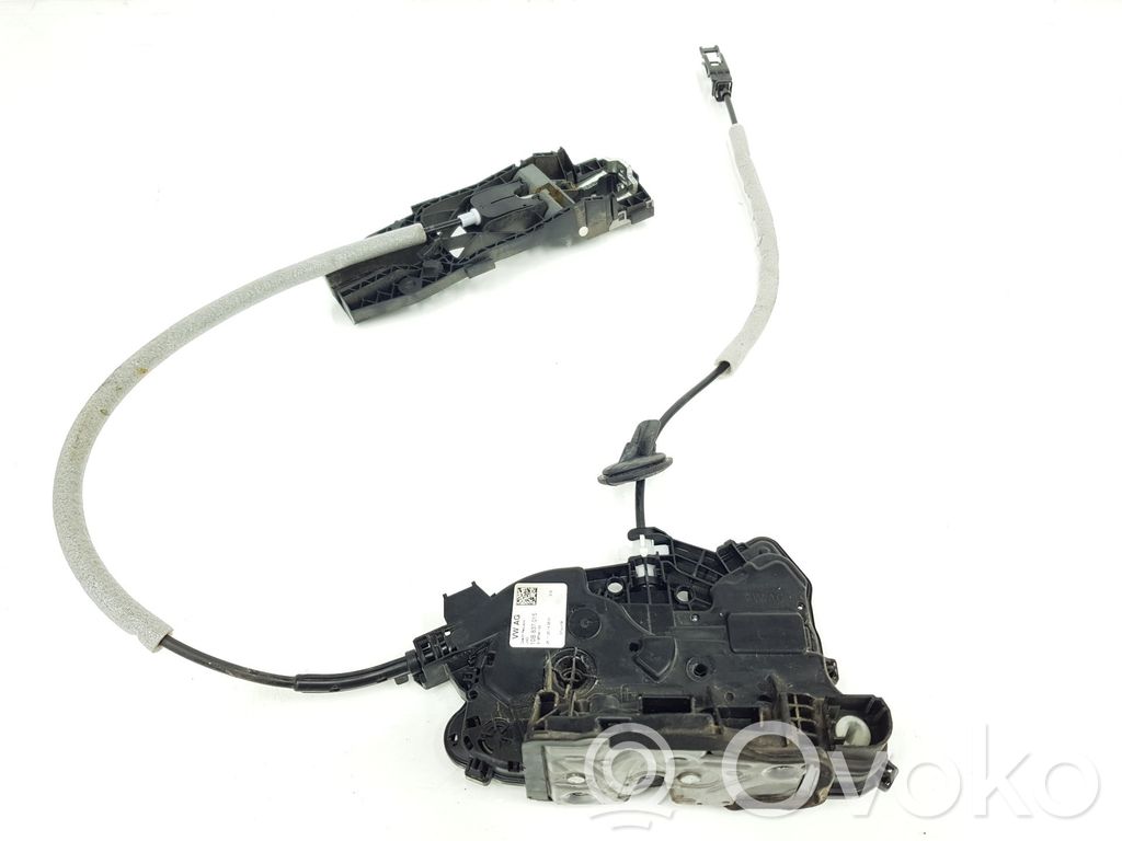 Volkswagen Polo VI Zamek drzwi przednich 