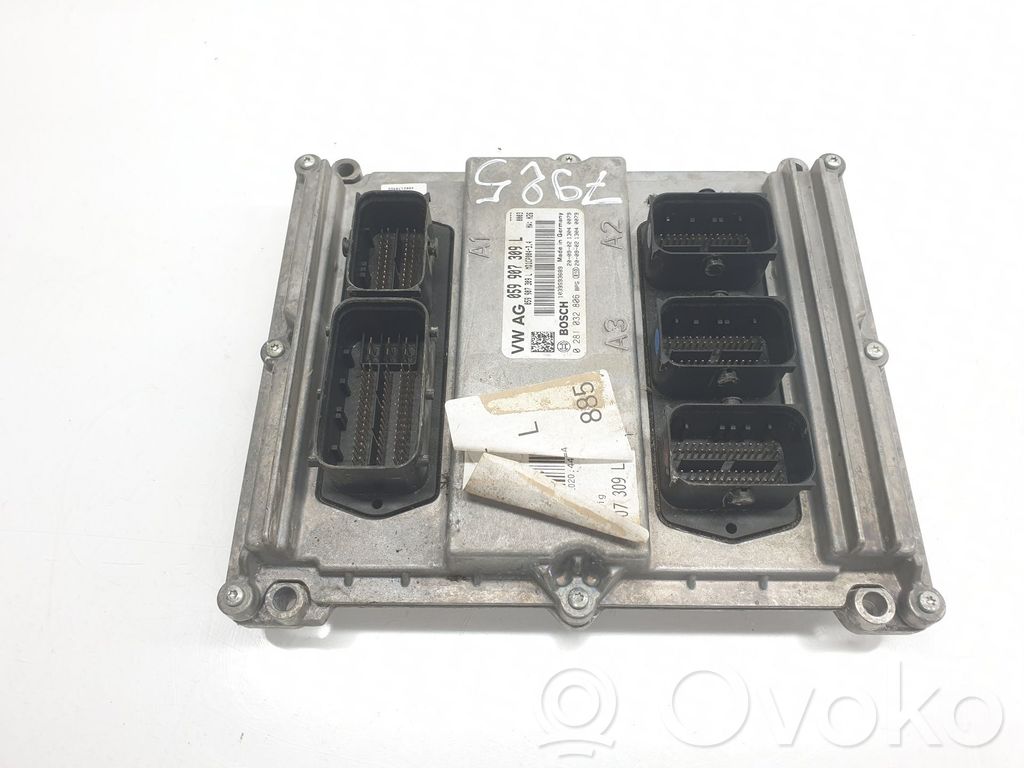 Engine control unit/module   059907309L,4K0907401K