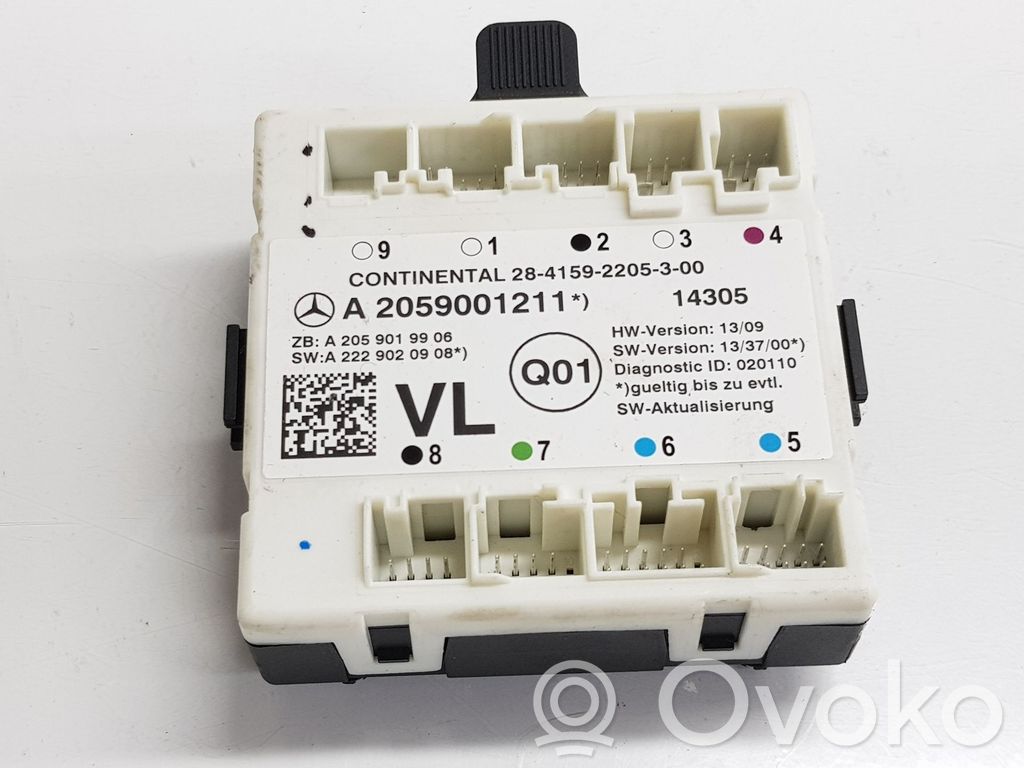 Mercedes-Benz C W205 Autres unités de commande / modules 