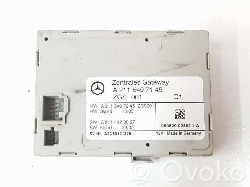 Mercedes-Benz CLS C219 Module de passerelle 