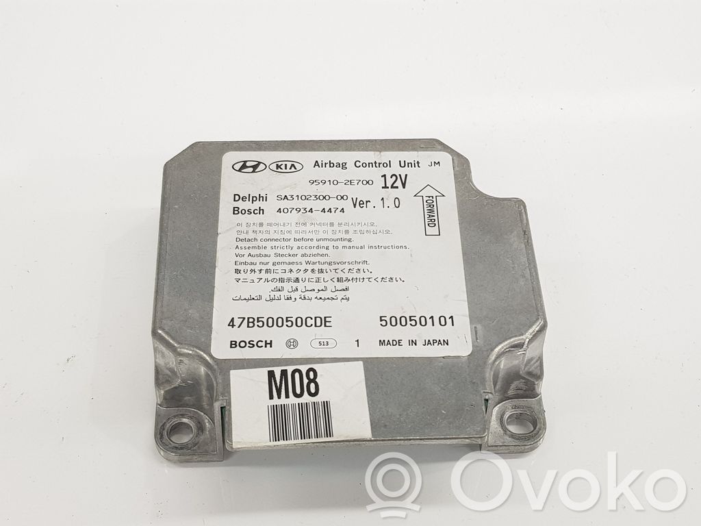Hyundai Tucson JM Module de contrôle airbag