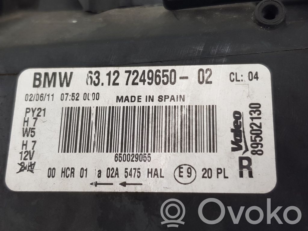 BMW 1 E81 E87 Headlight/headlamp 