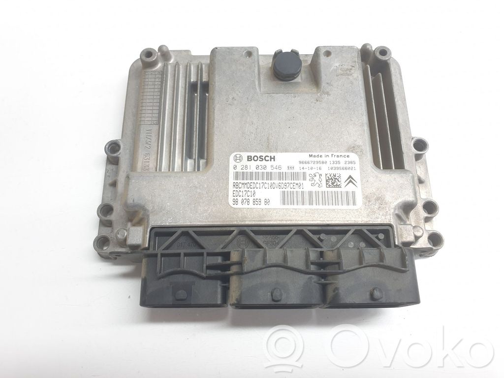 Citroen C-Elysée Engine control unit/module 