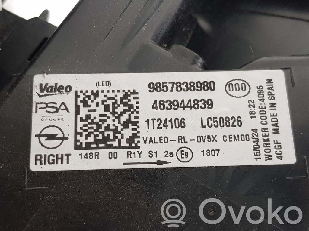 Opel Astra L Luci posteriori