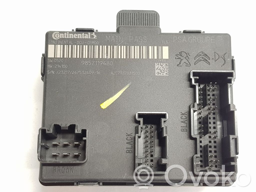 Alte unități/module de control   9857119480,1692301280