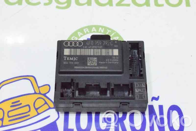 Audi A6 S6 C6 4F Door central lock control unit/module 