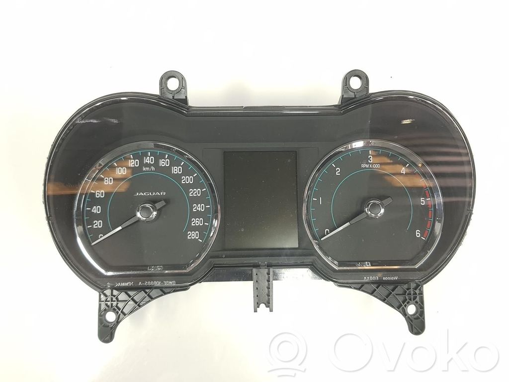 Jaguar XF X250 Vitezometru (grup de instrumente) 
