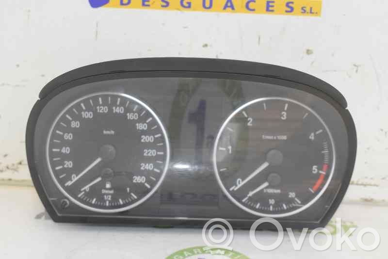 BMW 3 E90 E91 Tachimetro (quadro strumenti) 
