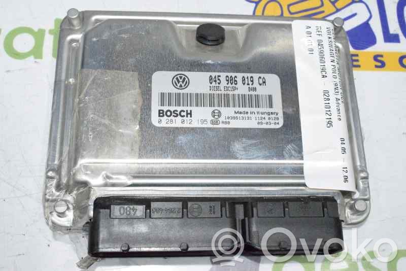 Volkswagen Polo IV 9N3 Unitate/modul de control motor 