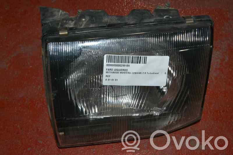 Mitsubishi Montero Phare frontale 