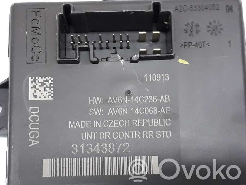 Volvo V40 Centralina/modulo chiusura centralizzata portiere