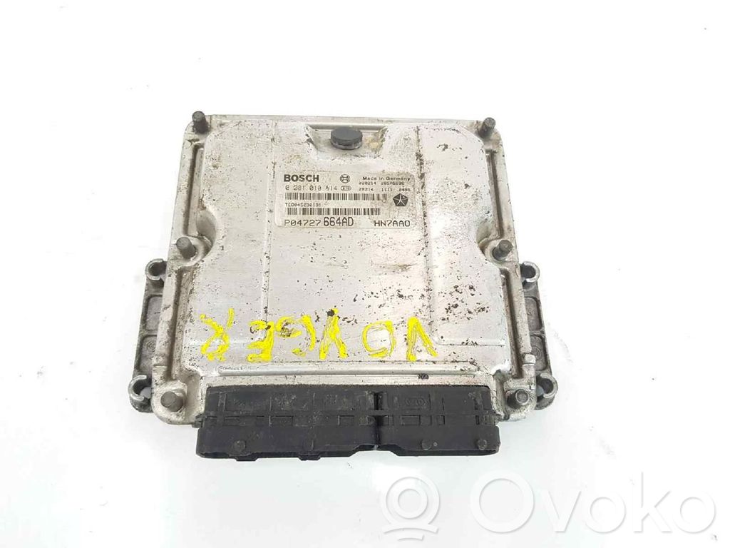 Engine control unit/module   P04727664AD