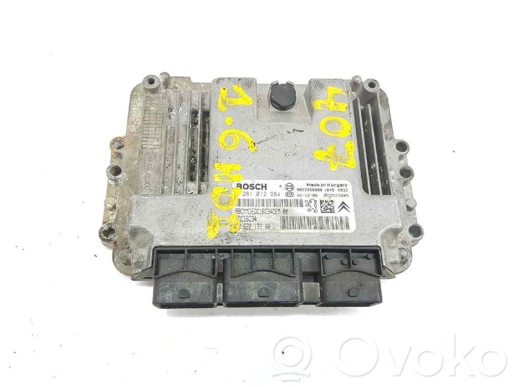 Peugeot 407 Unitate/modul de control motor 