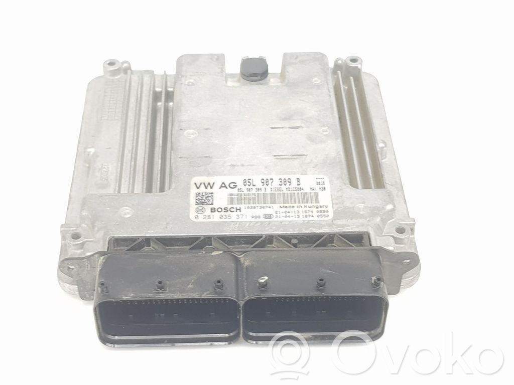 Engine control unit/module   05L907309B,05L906022E