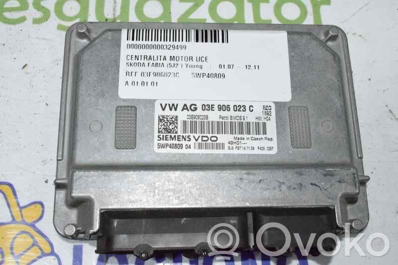 Skoda Fabia Mk2 (5J) Engine control unit/module 