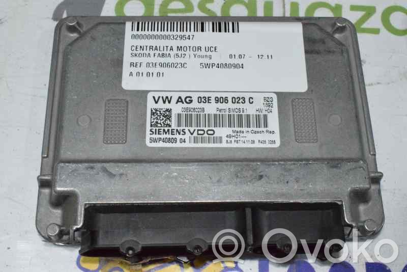 Skoda Fabia Mk2 (5J) Engine control unit/module 