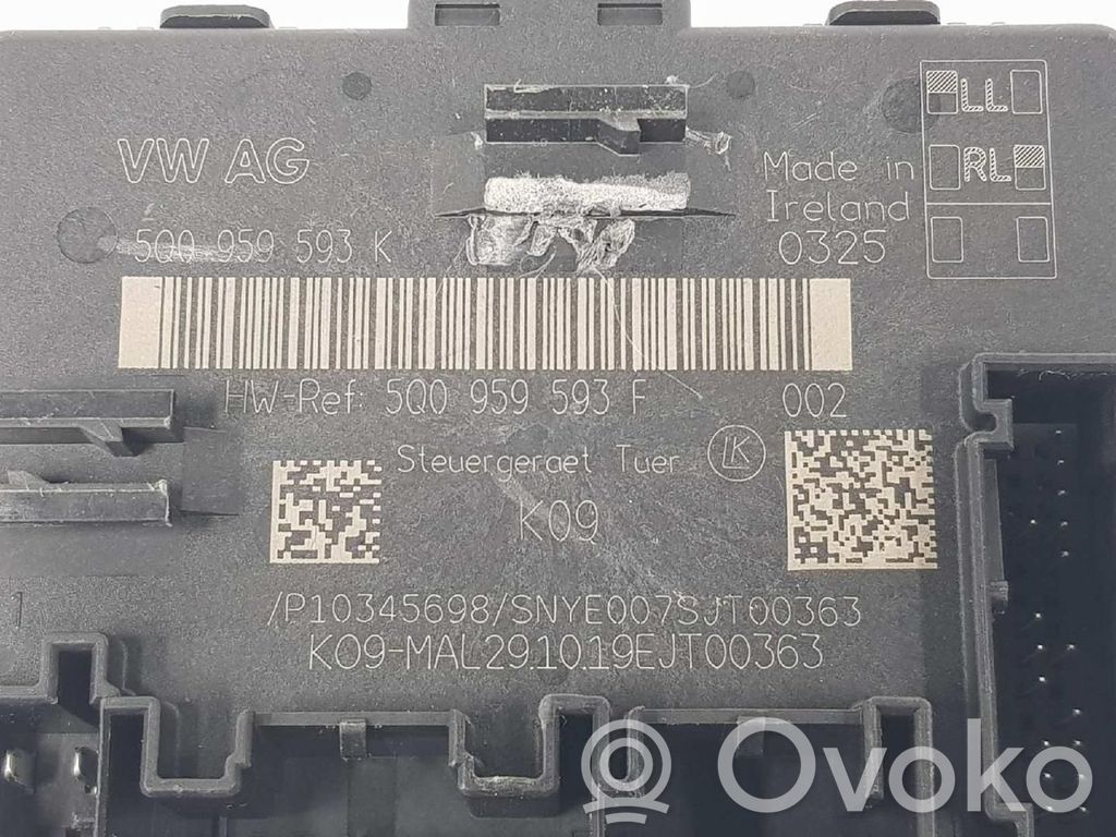 Audi Q2 - Centralina/modulo chiusura centralizzata portiere 