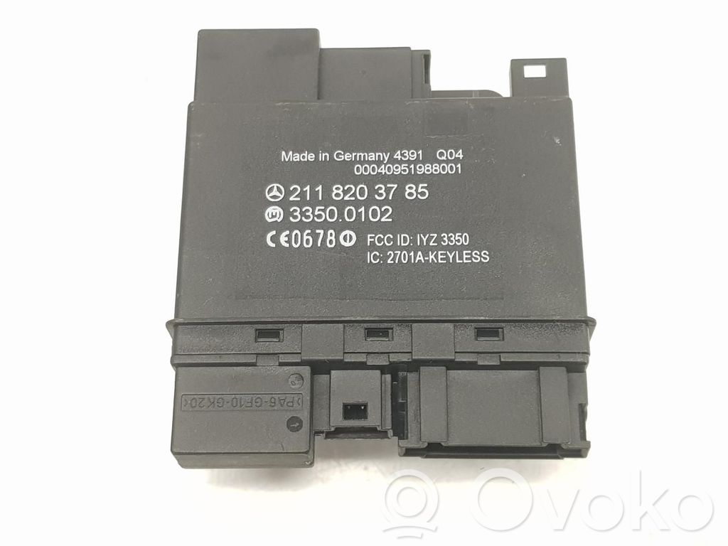 Autres unités de commande / modules   A2118203785,A2118203785