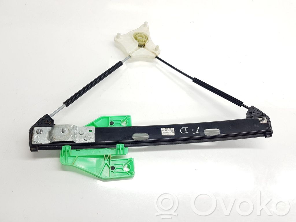 Regulador manual de la ventanilla trasera   5FA839462A,5FA839462B