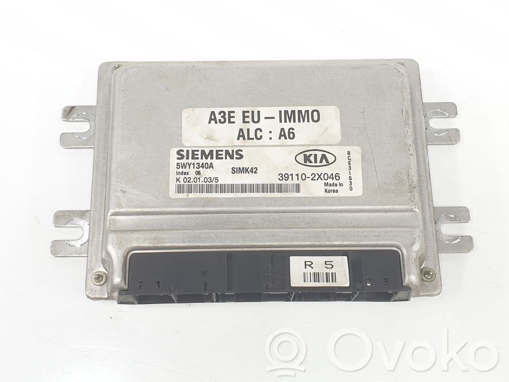 Engine control unit/module   391102X046,5WY1340A,391102X046