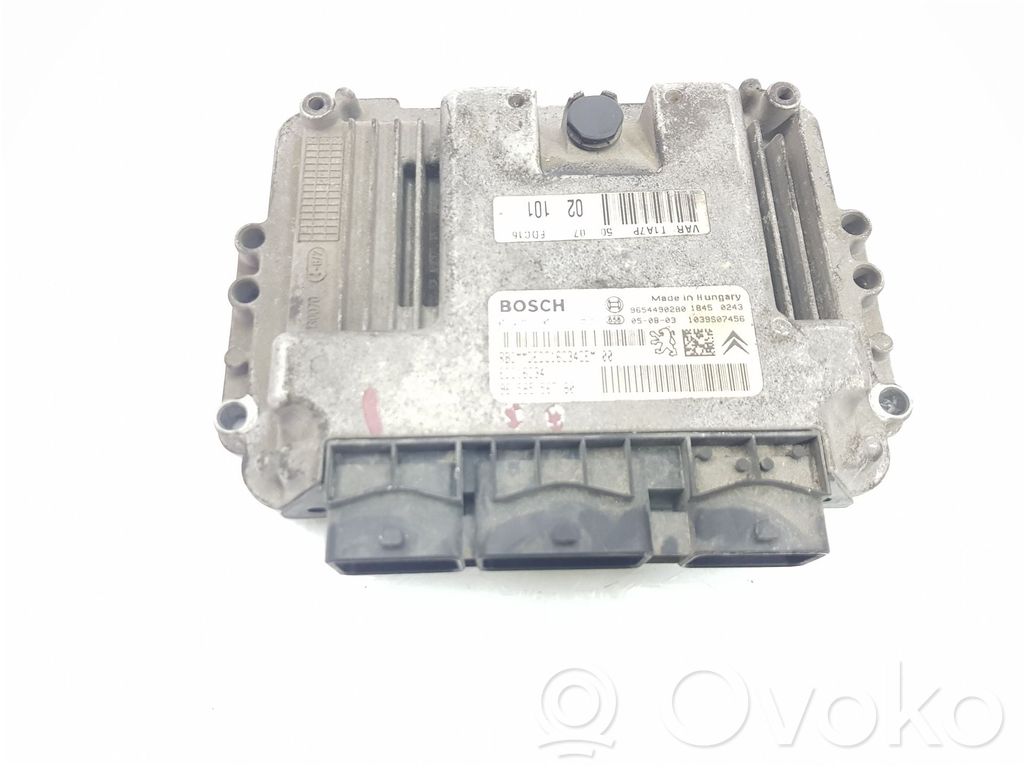 Peugeot 206 Centralina/modulo del motore 