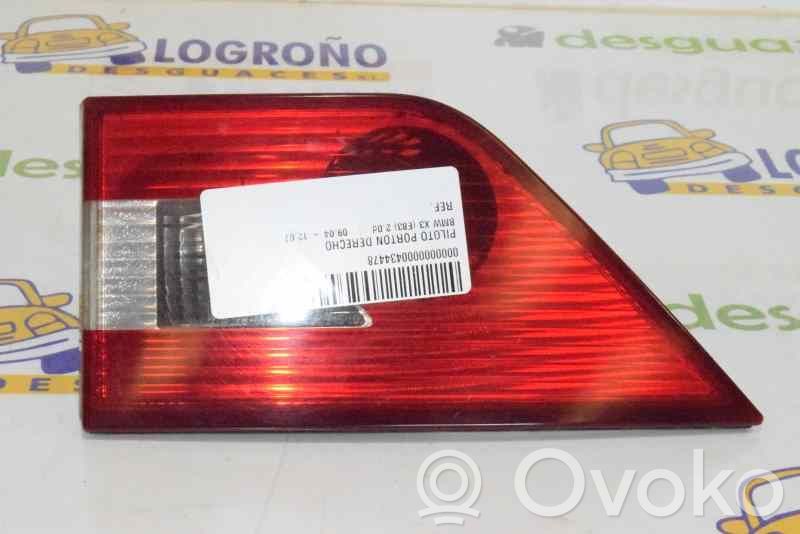 BMW X3 E83 Luces portón trasero/de freno 