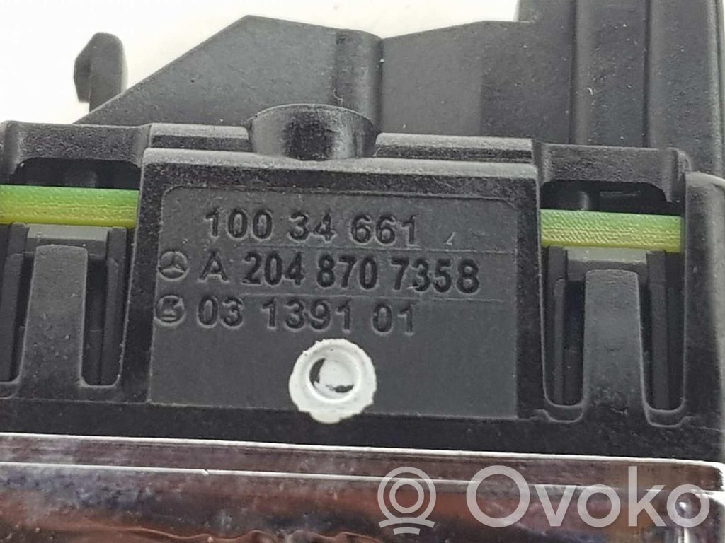 Mercedes-Benz C W204 Interruttore di controllo dell’alzacristalli elettrico