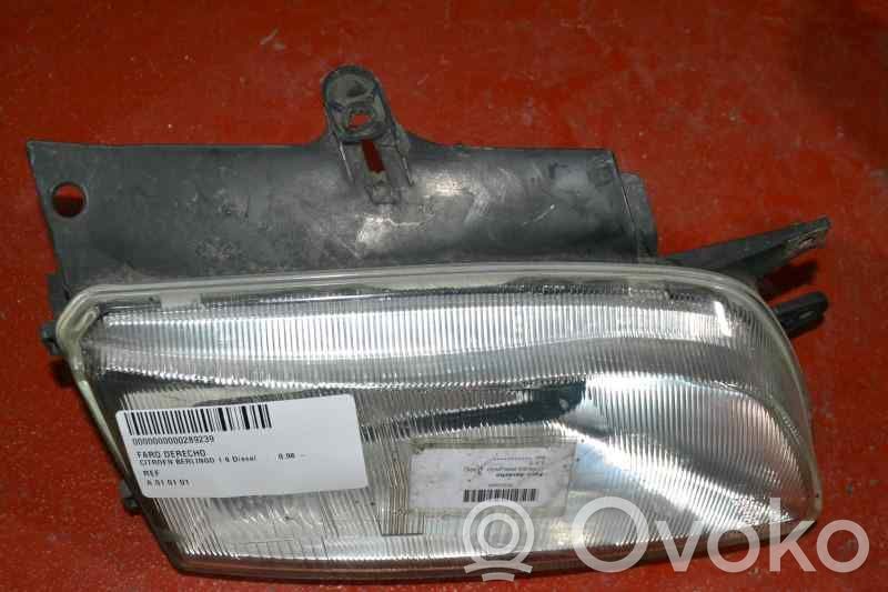 Citroen Berlingo Headlight/headlamp 