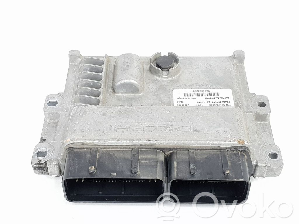 Engine control unit/module   9818035080,1647570180