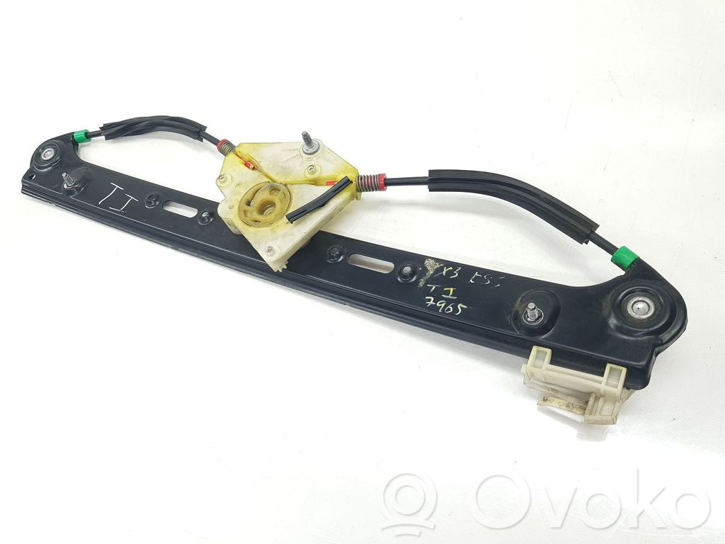 Regulador manual de la ventanilla trasera   3448251,51353448251