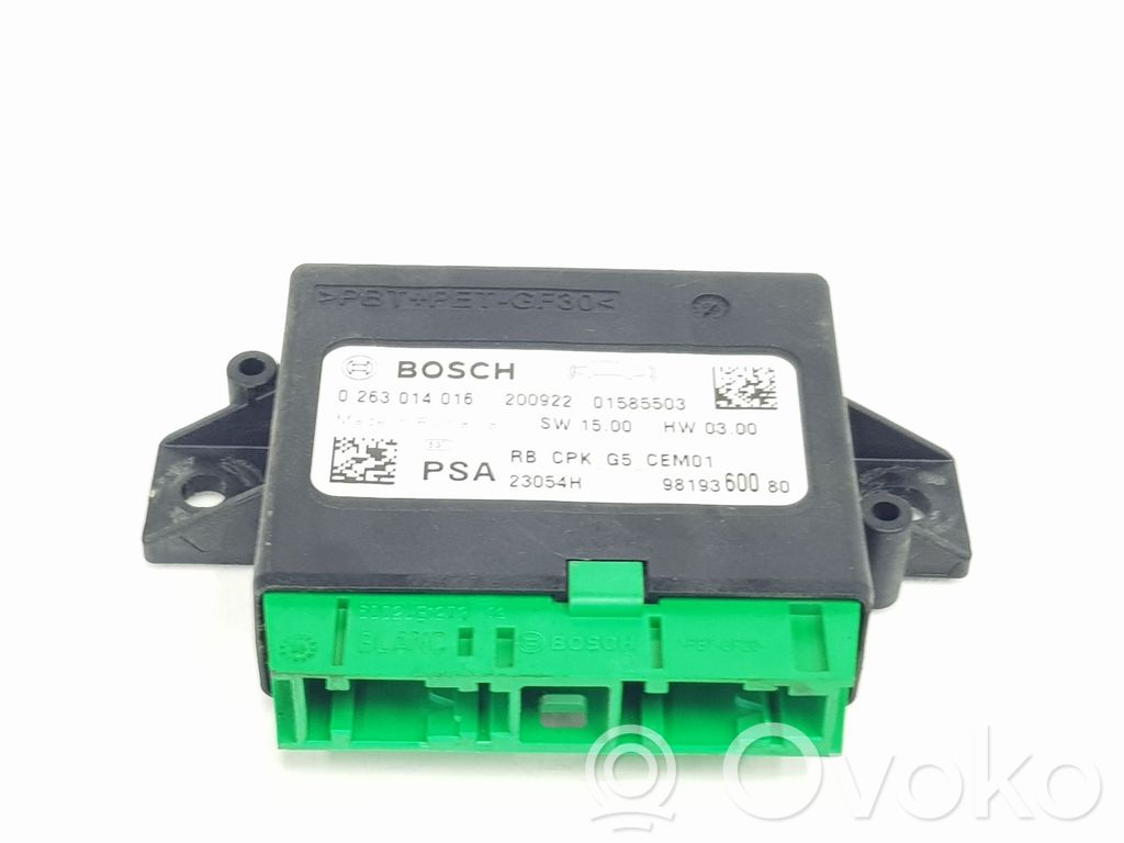 Citroen Jumpy Other control units/modules 