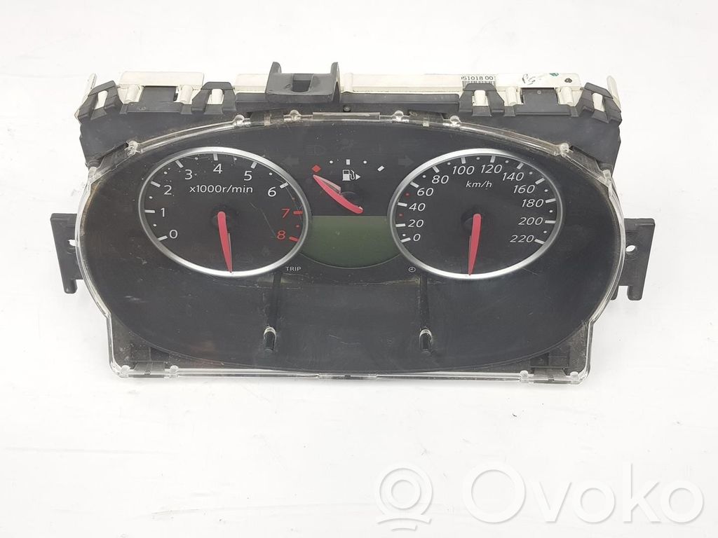 Nissan Micra Speedometer (instrument cluster) 