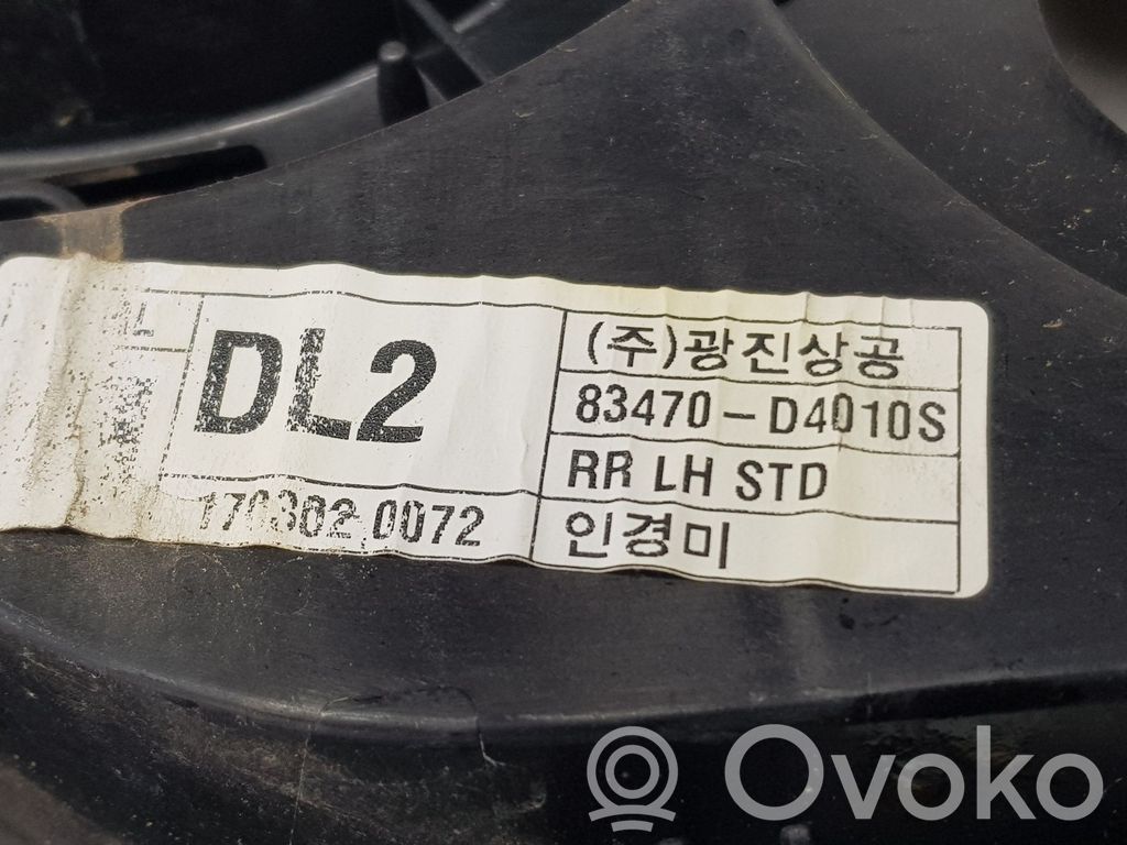 KIA Optima Regulador manual de la ventanilla trasera 