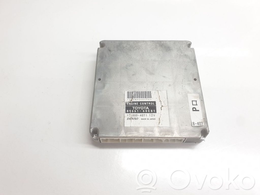 Toyota Land Cruiser (J120) Sterownik / Moduł ECU 