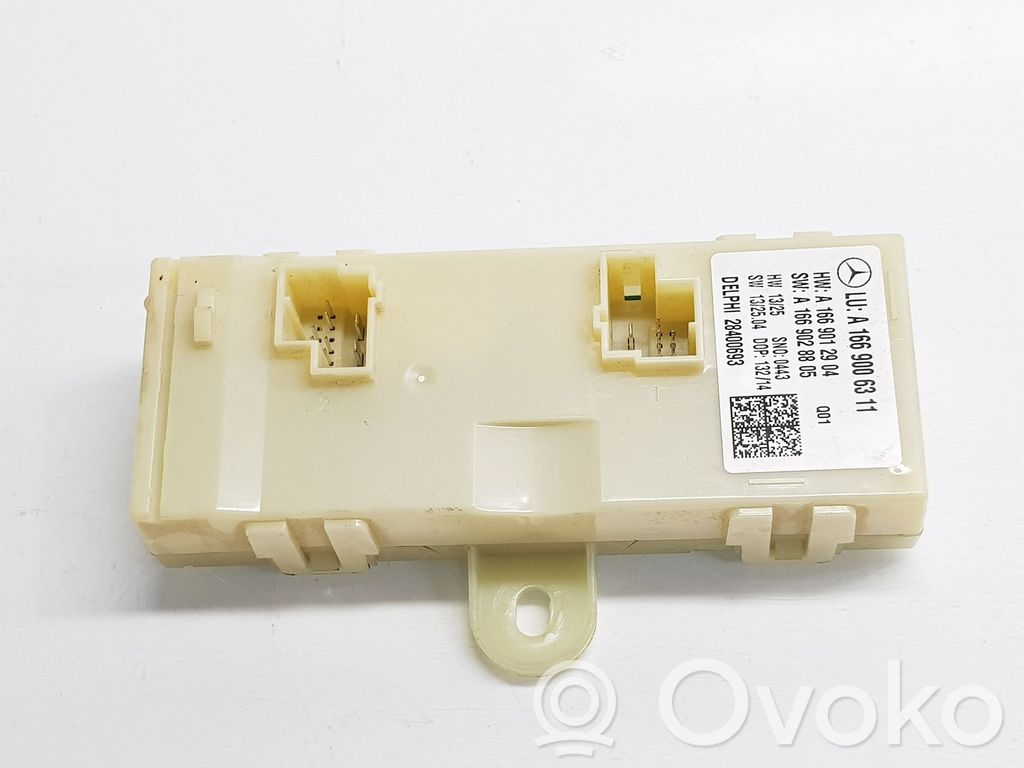 Mercedes-Benz ML W166 Alte unități/module de control 