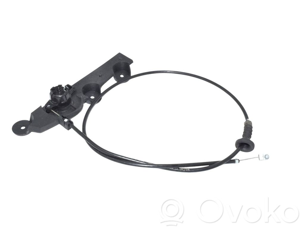 BMW 5 E60 E61 Engine bonnet/hood lock release cable 