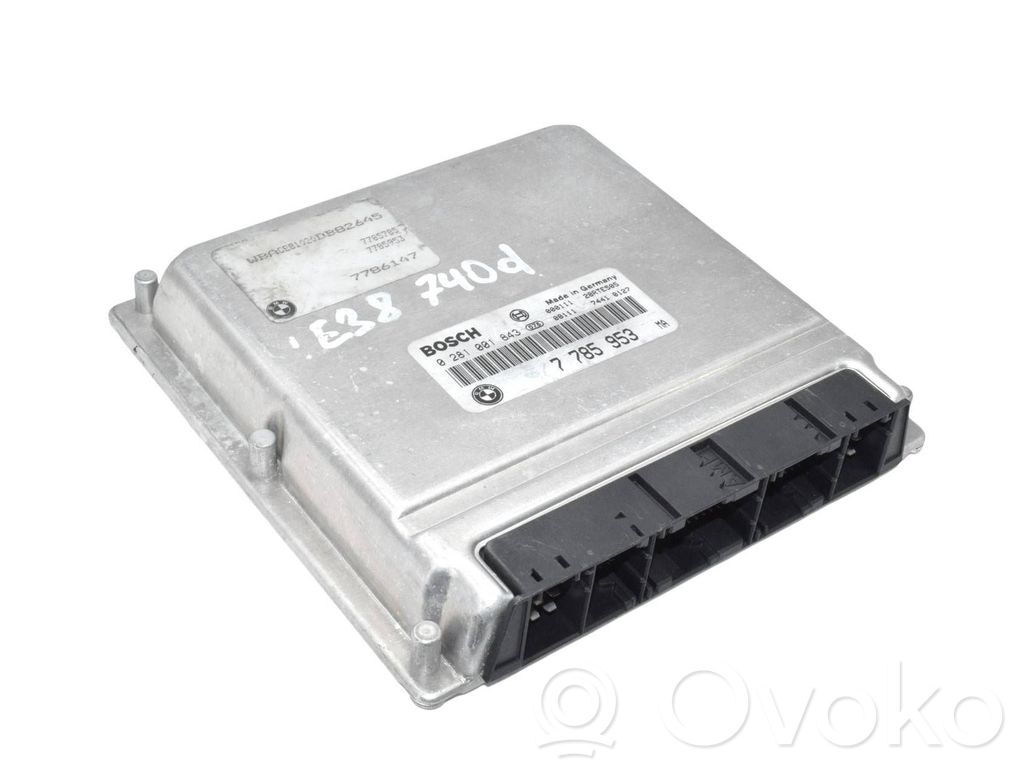 BMW 7 E38 Engine control unit/module 