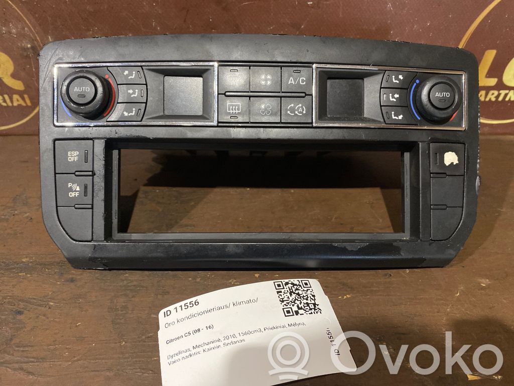 Citroen C5 Climate control unit 