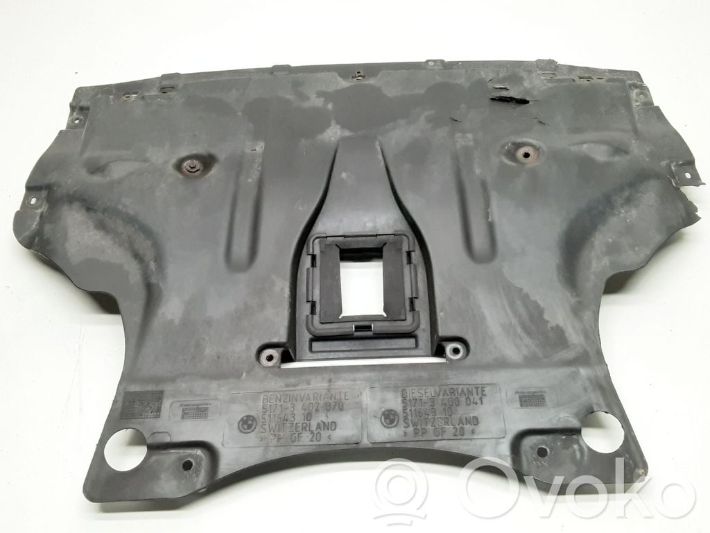 BMW X3 E83 Engine splash shield/under tray 