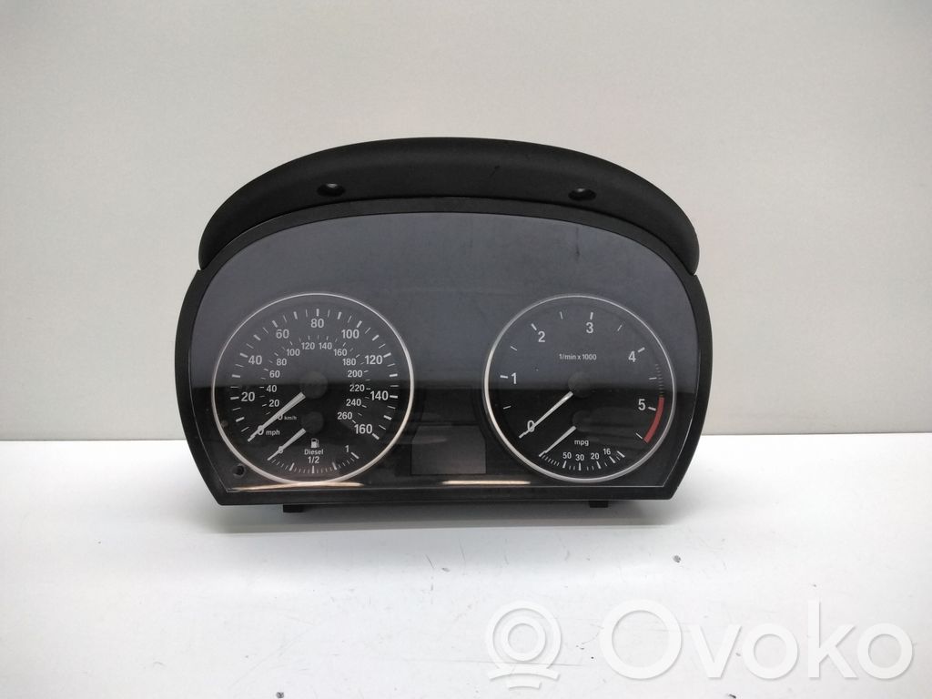 BMW 3 E90 E91 Speedometer (instrument cluster) 